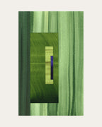 Green Geometric abstract artwork