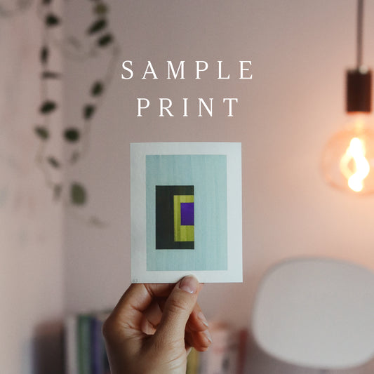 Sample of fine art giclée print