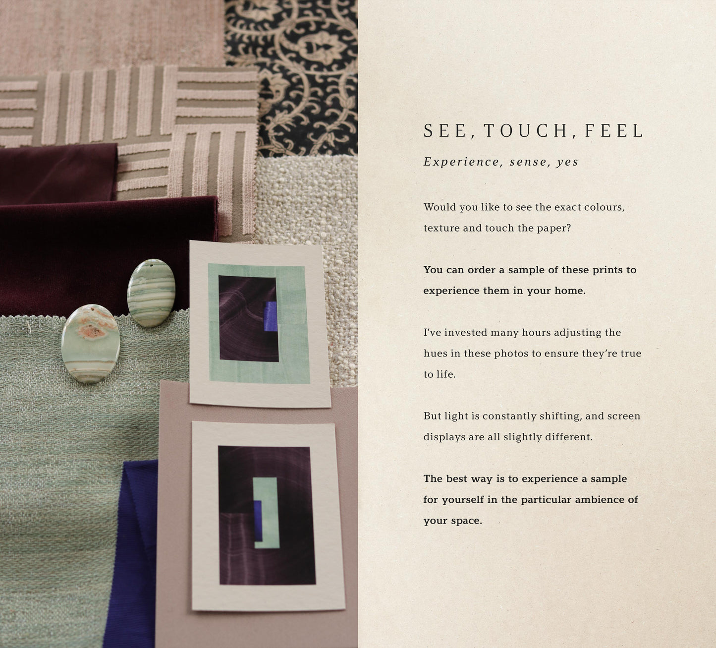 Sample of fine art giclée print