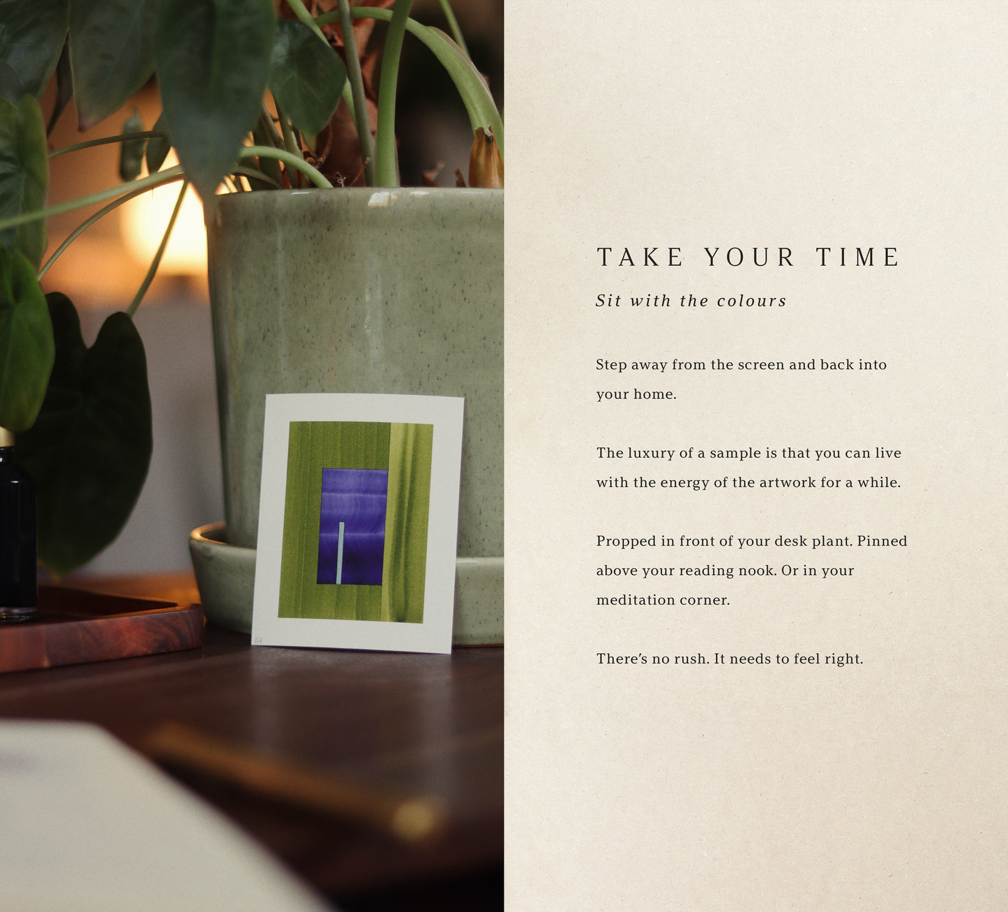 Sample of fine art giclée print