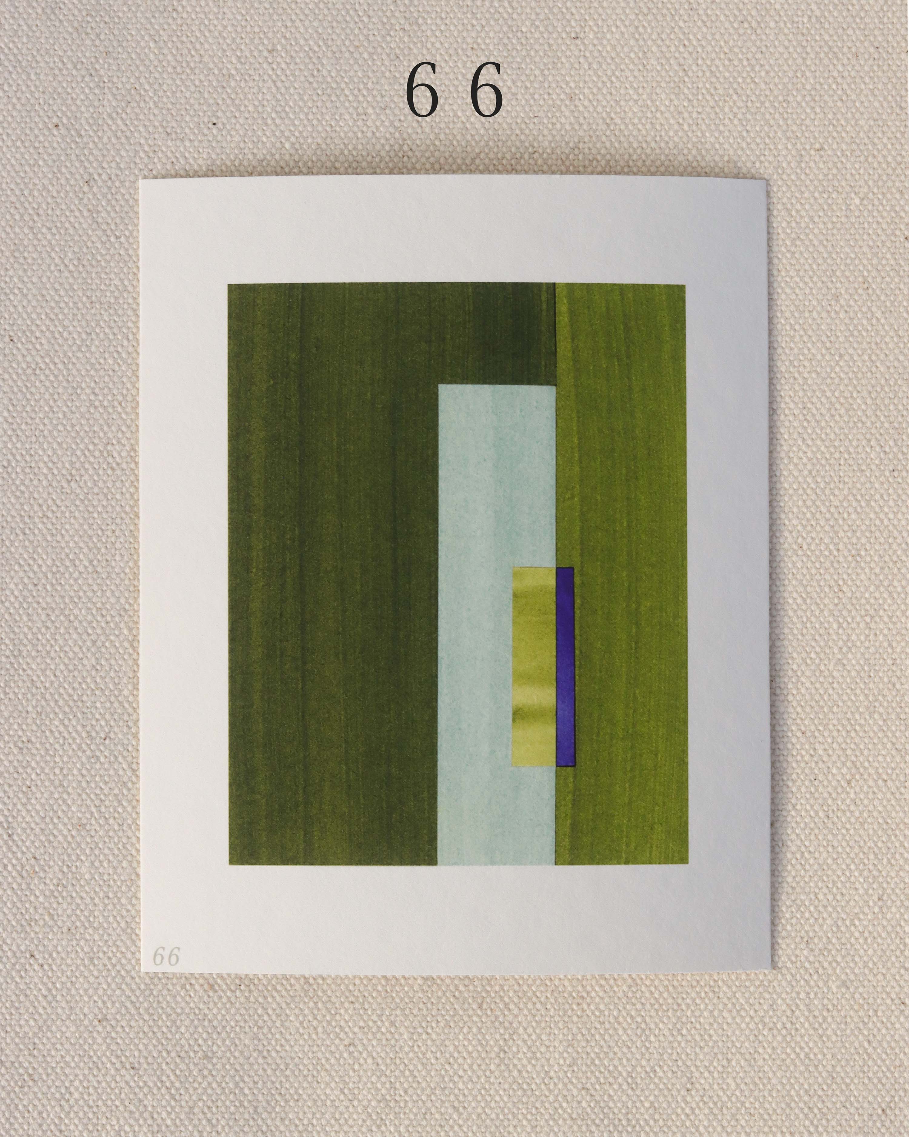 Sample print ~ In this Verdant Place