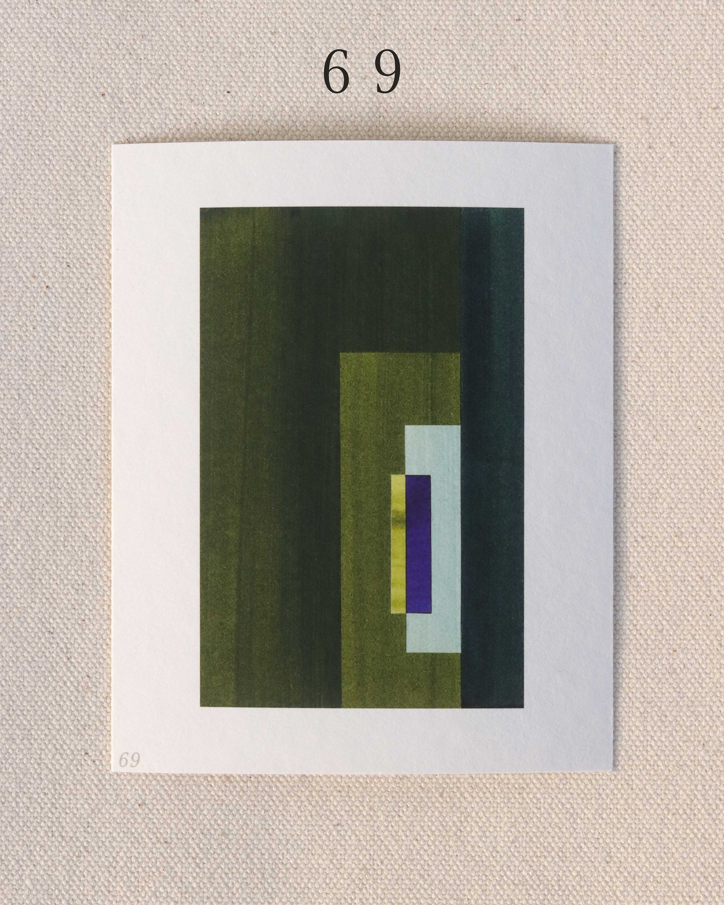 Sample of fine art giclée print